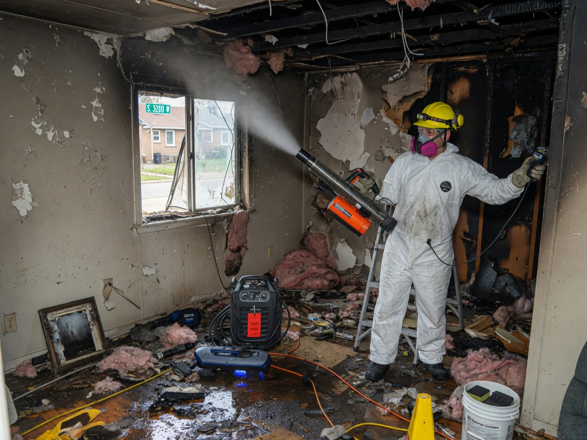 Fire Damage Restoration in Riverton